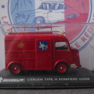 Citroen type h pompier usine michelin  1/43