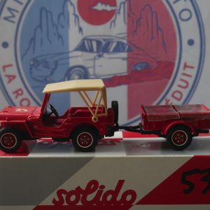 Jeep willys pompier 1/43