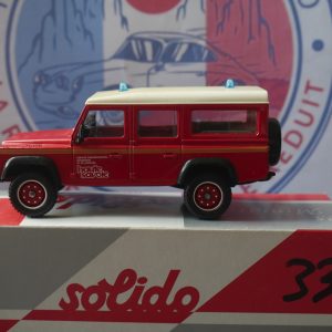 Land rover defender haute savoie pompier 1/43