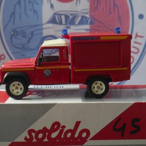 Land Rover defender pompier 1/43 sapeurs pompiers essonne