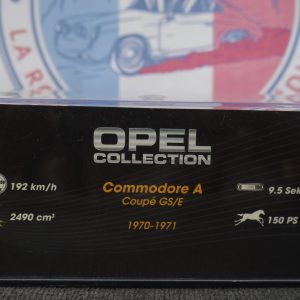 Opel commodore A coupé 1/43