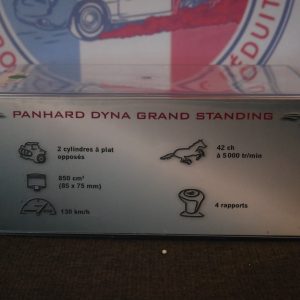 Panhard Dyna grand standing 1958