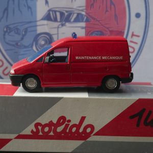 Peugeot expert solido pompier 1/43