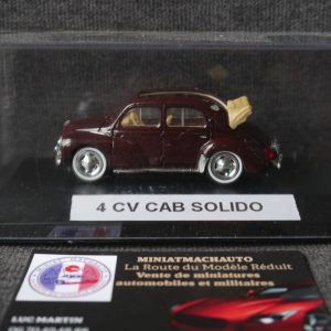 Renault 4cv cabriolet solido