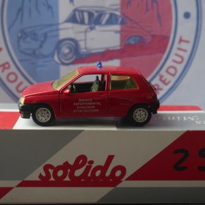 Renault clio pompier 1/43