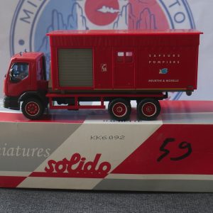 Camion Renault pompier meurthe et moselle 1/50