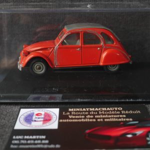 Citroen 2cv orange