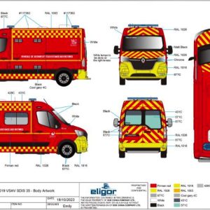 Renault Master VSAV SDIS 35  2019