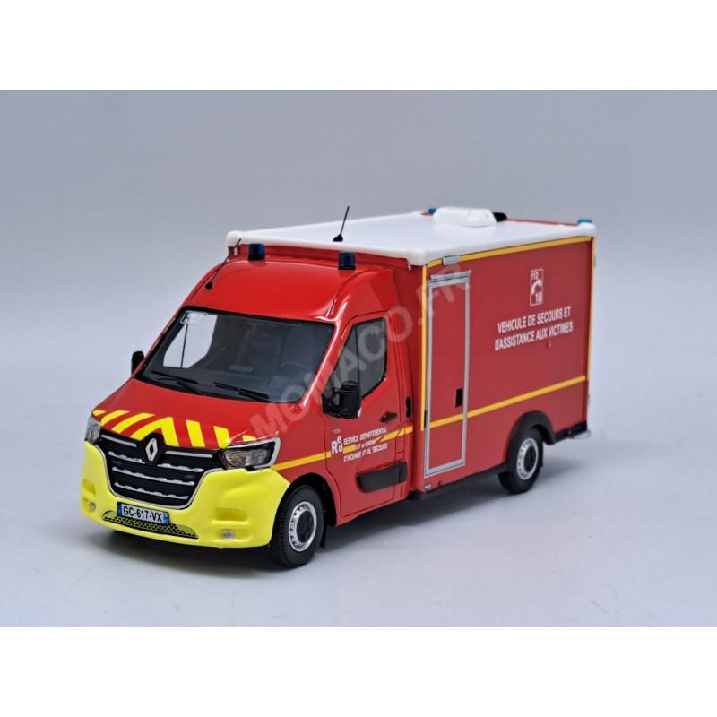 RENAULT MASTER 2019 WAS VSAV SDIS « 47 – LOT-ET-GARONNE » 1/43