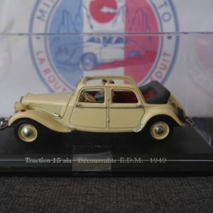 Citroen traction  15 sixdécouvrable edm  1949