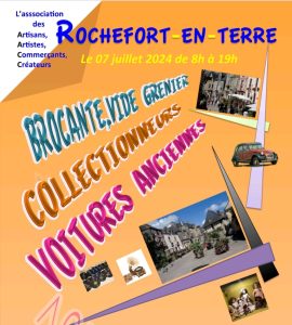 Lire la suite à propos de l’article Collectionneurs voitures anciennes situé à Rochefort-en-Terre le 7 juillet 2024