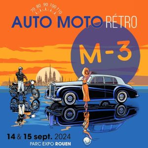 Lire la suite à propos de l’article Auto Moto rétro situé au Parc expo de Rouen (76) – 14 et 15 septembre 2024