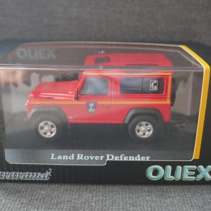 Land rover defender Pompier 1/43