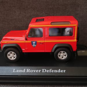 Land rover defender Pompier 1/43