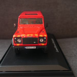 Land rover defender Pompier 1/43