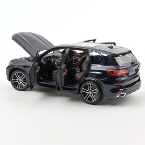 BMW X5 2019 Bleu métallisé 1/18