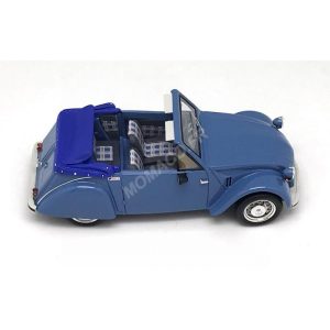 CITROEN 2CV SARHY CABRIOLET OUVERT BLEU