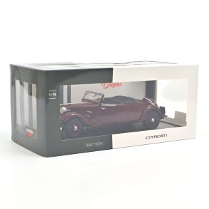 Citroën Traction Cabriolet 1938 Rouge Foncé 1/18