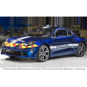 Alpine A110 S 2023 Gendarmerie 1/43