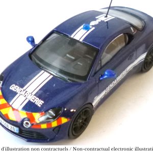 Alpine A110 S 2023 Gendarmerie 1/43