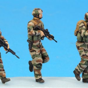 Figurines groupe combat français 2024 set 1 1/48