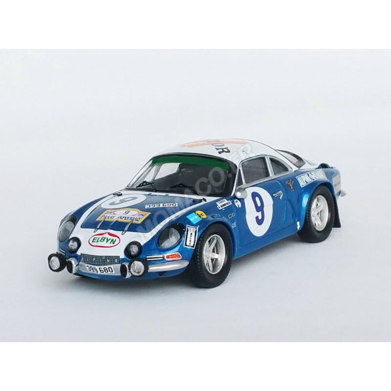 RENAULT ALPINE A110 9 « SCIROCO »/MILTOS ANDRIOPOULOS RALLYE ACROPOLIS 1975 2EME