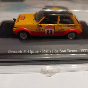 RENAULT 5 ALPINE  RALLYE