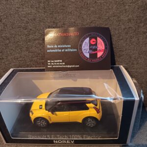 RENAULT 5 E-Tech ELECTRIQUE JAUNE POP ET NOIR