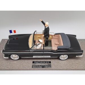 CITROEN 15-6 H LANDAULET CHAPRON 1956 « PRESIDENTIELLE » AVEC 2 FIGURINES « CHARLES DE GAULLE ET CHAUFFEUR »