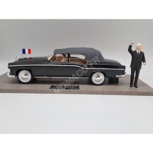 CITROEN 15-6 H LANDAULET CHAPRON 1956 « PRESIDENTIELLE » AVEC 2 FIGURINES « CHARLES DE GAULLE ET CHAUFFEUR »