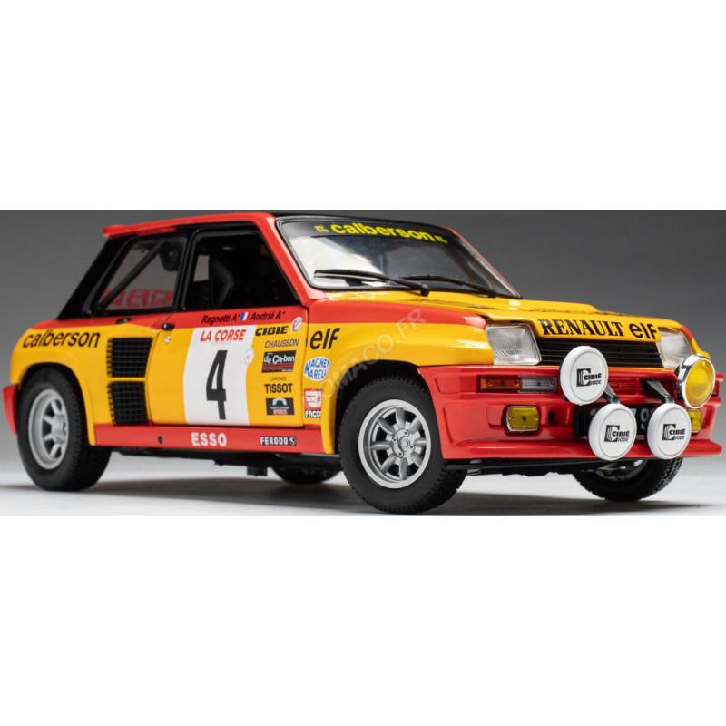 RENAULT R5 TURBO 4 RAGNOTTI/ANDRIE RALLYE TOUR DE CORSE 1980