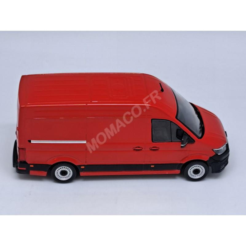 VOLKSWAGEN CRAFTER L2H2 ROUGE AVEC PLANCHE DE DECALQUES POMPIER