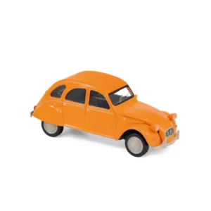 Citroën 2CV 6 Club 1979 Mandarin Orange Jet-car 1/43